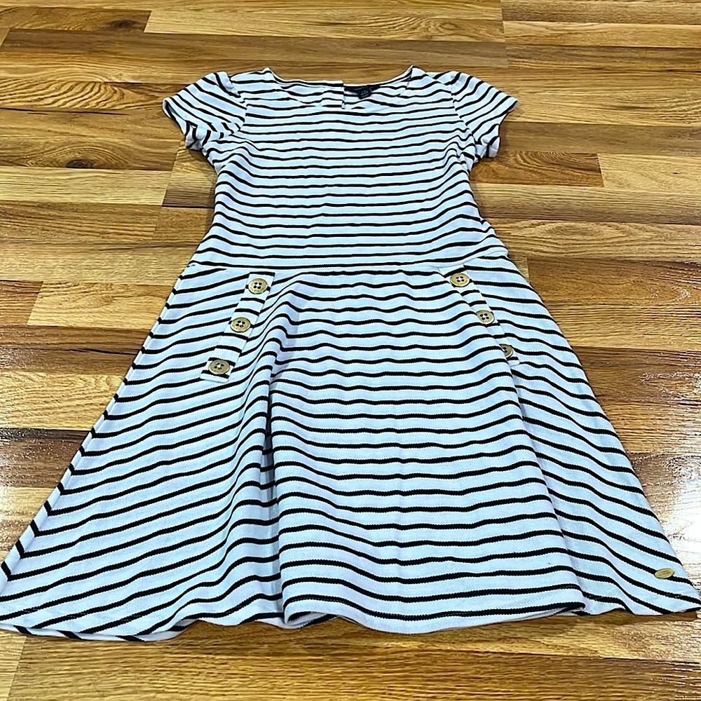 Tommy Hilfiger Girls Striped Dress